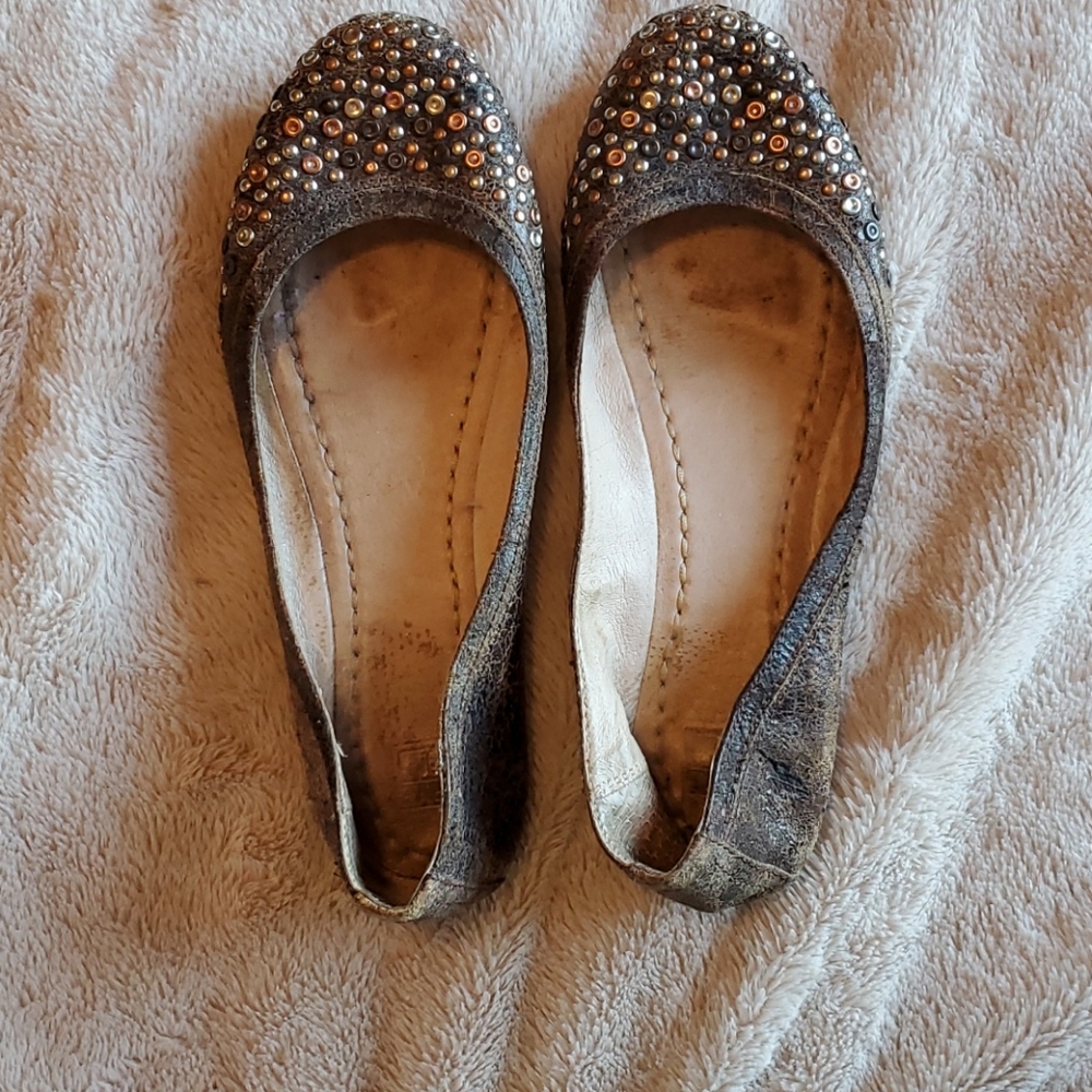 Frye Carson Studded Ballet Flat
